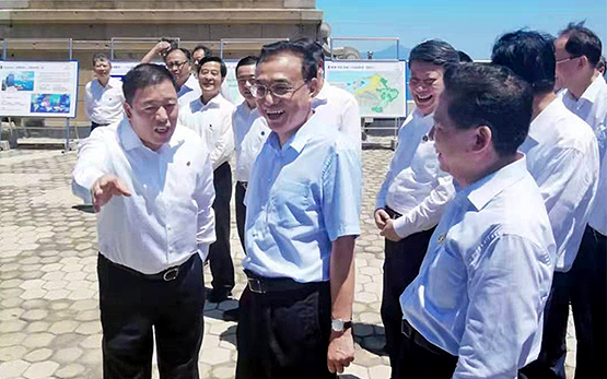 李克强总理考察大连恒力集团，黎明重工···