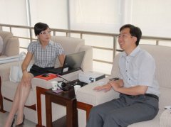 中国水泥网采访黎明重工科技